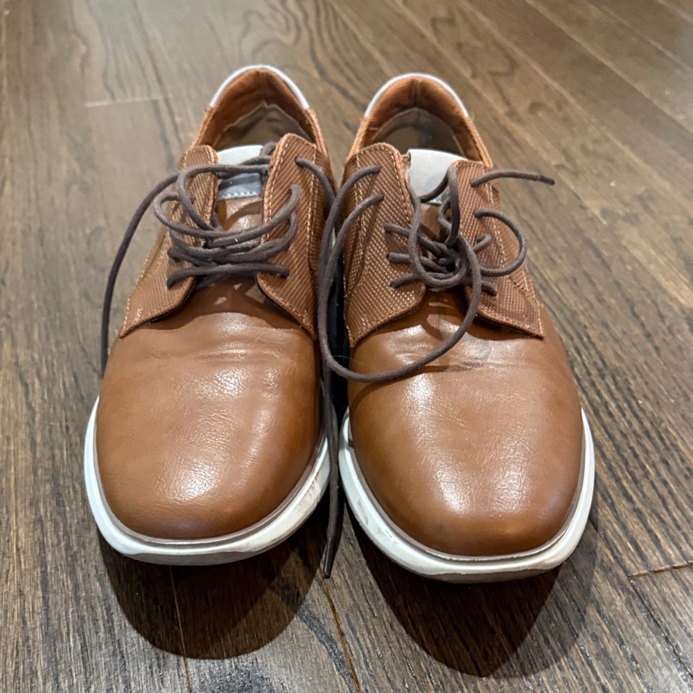 Men's Alfano Brown Leather Shoes